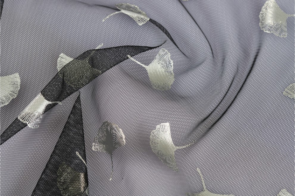 Foil Print on Tulle - 5